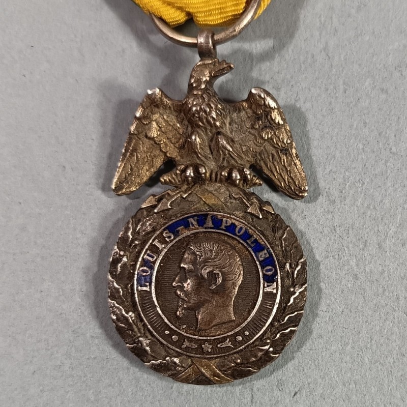 FRANCE MEDAILLE DU MERITE MILITAIRE SECOND TYPE SECOND EMPIRE NAPOLEON III